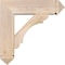 Ekena Millwork Olympic Arts and Crafts Smooth Bracket w/ Offset Brace, Douglas Fir, 7 1/2"W x 26"D x 26"H BKT0806X26X26OLY03SDF - alternate 3